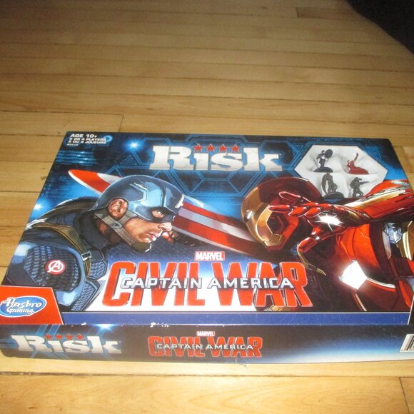 Risk: Captain America Civil War Edition Board Game (Hasbro Gaming. 2015) - Picture 1 of 8